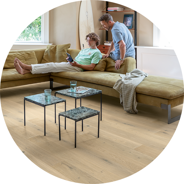 Quick-Step Cascada wood floor easy to install